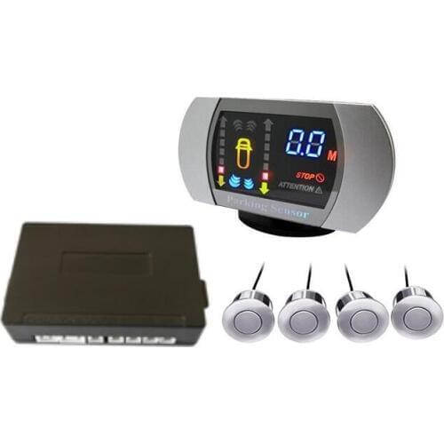 VFD HUD display parktronic sensor 4 radar reverse monitor parking detector work for Toyota etc system 12V for any car styling