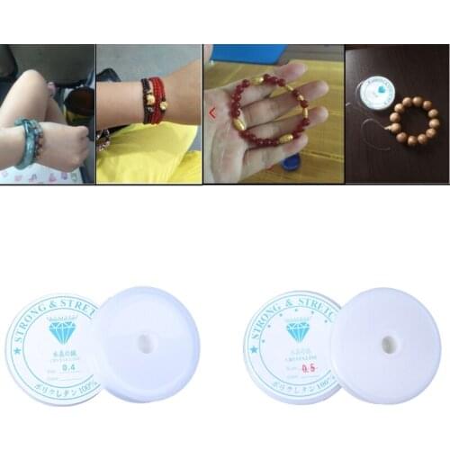 Strong Elastic Stretchy Beading Thread Cord Bracelet String For Jewelry Making C6UE