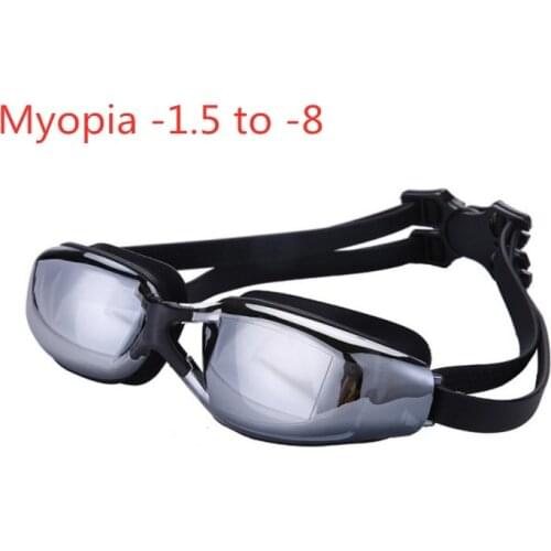 Anti Fog professional Adults Silicone Waterproof swim Pool eyewear Optical Diving goggles Swimming glasses