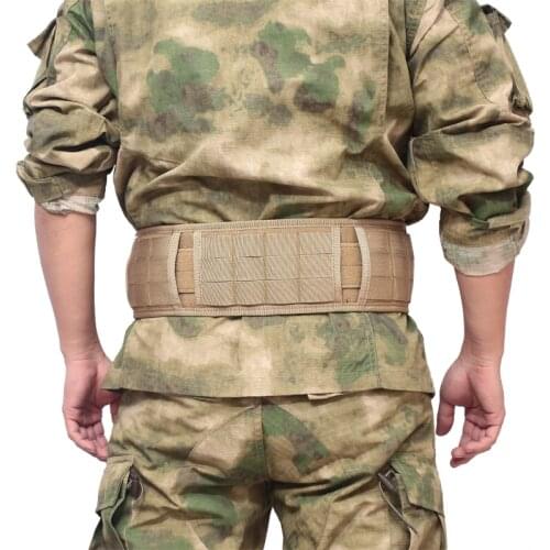 Mege Tactical Belt Military Molle Battle Belt Army Combat Outdoor Adjustable CS Hunting Padded WaistBand Paintball Airsoft Gear