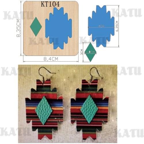 Earrings cutting dies 2019 new die cut &wooden dies Suitable for common die cutting machines on the market