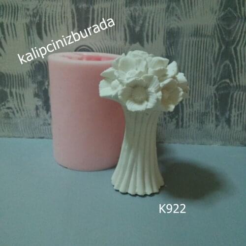 Flower bouquet silicone mold