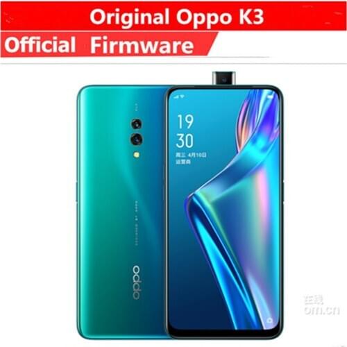 In Stock Oppo K3 4G LTE Sim Free Phone Snapdragon 710 Android 9.0 6.5" 2340X1080 8GB RAM 256GB ROM 16.0MP Fingerprint Face ID