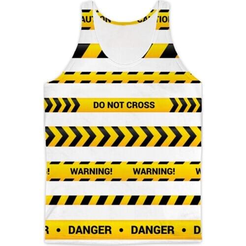 Real USA American Size Do not cross sublimation printing breathable Tank tops plus size 3XL 4XL 5XL 6XL