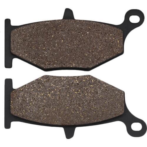 Cyleto Motorcycle Rear Brake Pads for SUZUKI GSR400 GSR 400 2006-2008 GSXR 600 GSXR600 2006-2010 GSR600 GSR 600 2006-2010