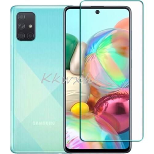 For Samsung Galaxy A71 Glass Screen Protective Tempered Glass ON A715F 6.7" Protector Cover Film