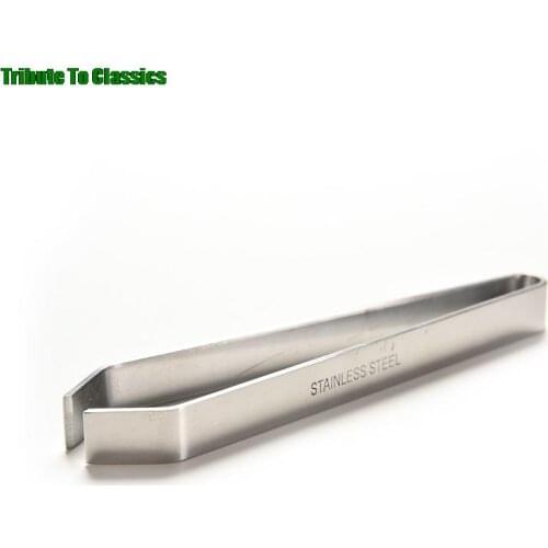 1Pcs Stainless Steel Fishbone Tongs Metal Fish Hair Remover Kitchen Stubbs Plucking Fur Bones Clip Tong Animal Pliers BBQ