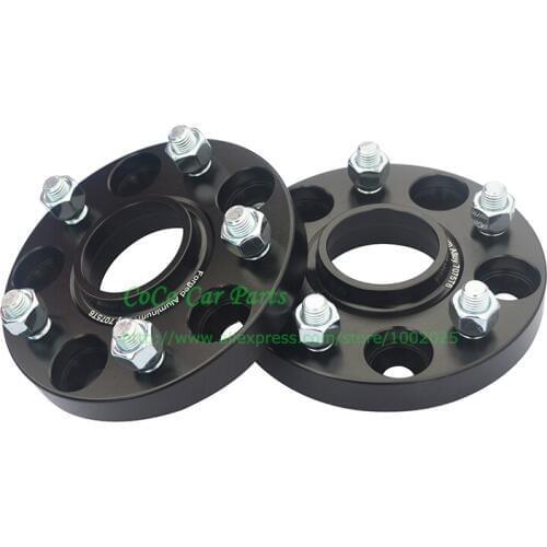 2pcs/lot) 25MM PCD 5x120-72.6mm Tire Widened Gasket Car Wheel Spacer For BMW (THD M12xP1.5)