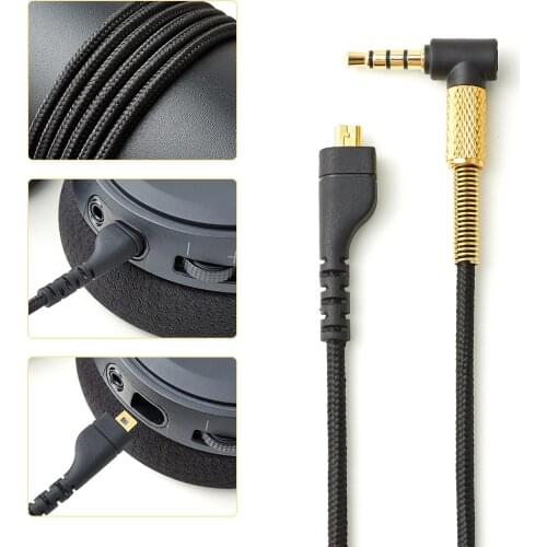 Headphone Cable Audio-Cable Cord Line for SteelSeries Arctis 3 5 7 Pro Game Headset USB 3.5mm AUX Braided Cord