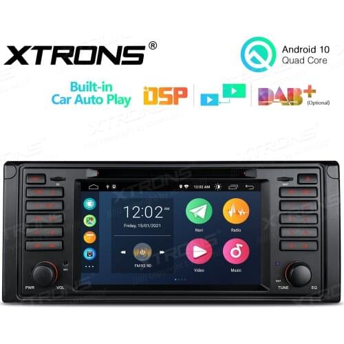 7" Android 10.0 OS Car DVD Multimedia System Player GPS Radio for BMW E39 M5 1999-2003 & BMW E39 1995-2003 & BMW E38 1994-2001