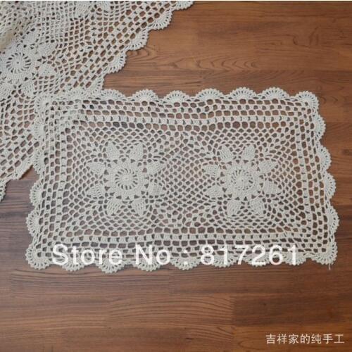 Free shipping ZAKKA women like cotton lace towel for sofa cabinet cover TV overlay table runner table cloth for home decoration