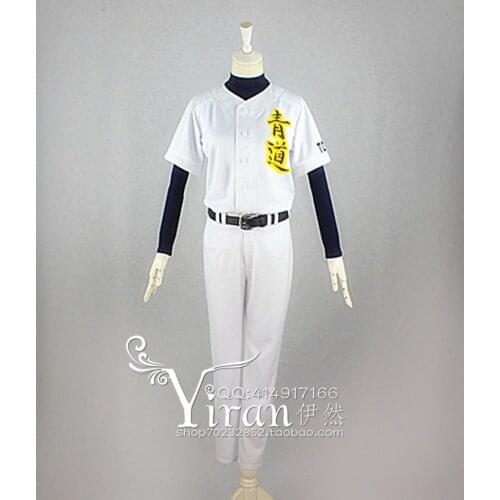 Ace of Diamond Daiya no A Eijun Sawamura Satoru Furuya Haruichi Kominat baseball jersey baseball Uniform Anime Cosplay Costume
