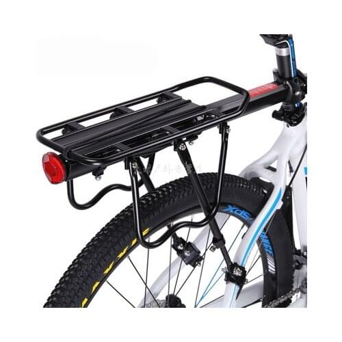 Quick release bicycle rack mountain bike disc brake V brake shelf aluminum alloy universal manned rear shelf