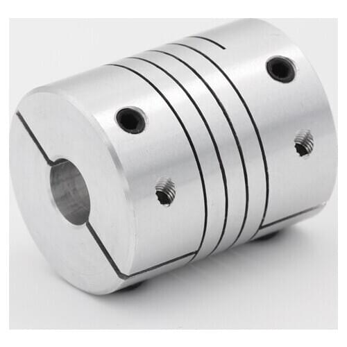 D25*L30 Aluminium CNC Stepper Motor Flexible Shaft Coupling 8*10mm Coupler Encoders