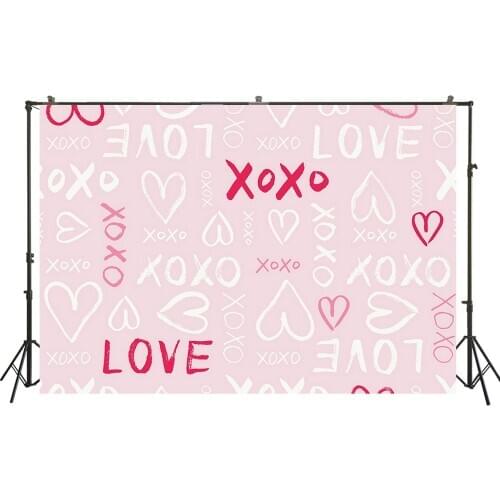HUAYI Photography Backdrop Valentine Day Photo Background Wedding Backdrops Bridal Shower Holiday Celebration Party DecorXT-7604