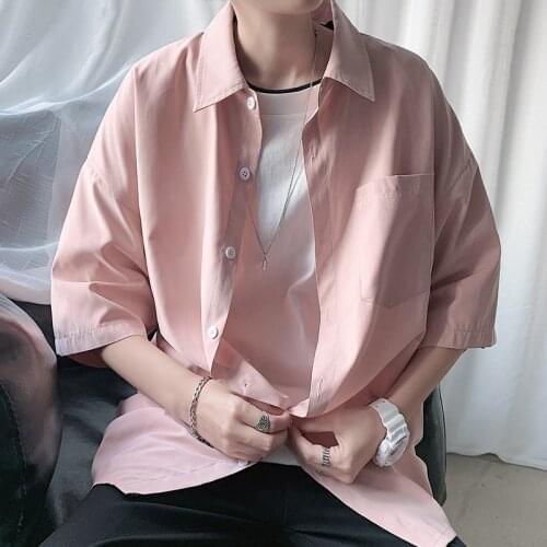 HYBSKR Men's Short Sleeve Shirts