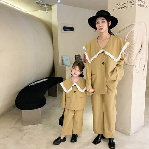 Mother Daughter Clothes Suit Adult Kids Clothes Set Fashion Family Matching Clothing If You Need 2pcs，Please Order Two