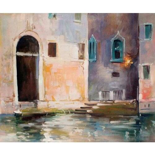 Beautiful City Scence Oil Painting for Office Home Decoration Venice, 1903 John Singer Sargent Wall Art Hand Made