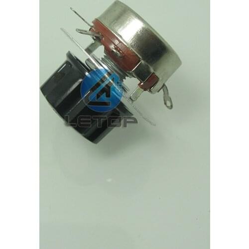 LETOP 1PCS Digital Dial WH118-1 2WA 470K Single-coil Carbon Film Potentiometer Button