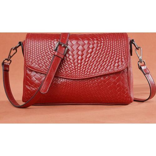 Genuine Leather Small Crossbody Bags For Women Messenger Bag Female Shoulder Bag Luxury Handbags Ladies Tote Party Purse Wallet