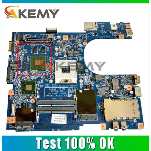 Akemy Laptop motherboard For ACER 8573 8573T 6595T Mainboard MBV4C01002 BAD50-HR MB 10309-1M 48.4NM01.01M N12P-GS-A1 1G QM67