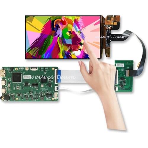 OLED AMOLED 5.5 Inch 1920*1080 Oncell Touch Panel For Raspberry Pi 4 4B 3B+ Camera PS3 PS4 Switch Game Console Display TV Box