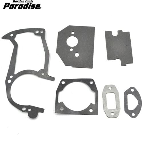 PARADISE 2PCS Chinese 4500 5200 5800 45CC 52CC 58CC Chainsaw Gasket Set