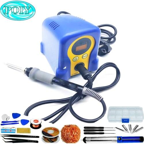 High quality EU plug High quality FX-888 FX-888D Digital Soldering Station/Solder Soldering Iron 70W 110V/220V Many gifts