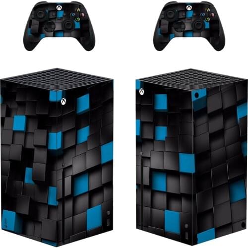 Custom Design Skin Sticker Cover for Xbox Series X Console and Controllers Series X Skin Sticker Decal Vinyl