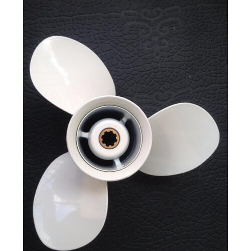9 1/4x10 - J For yamaha 9.9HP 15 HP propeller Aluminium propeller 9.9HP 15 HP outboard propeller motor cheap boat motors