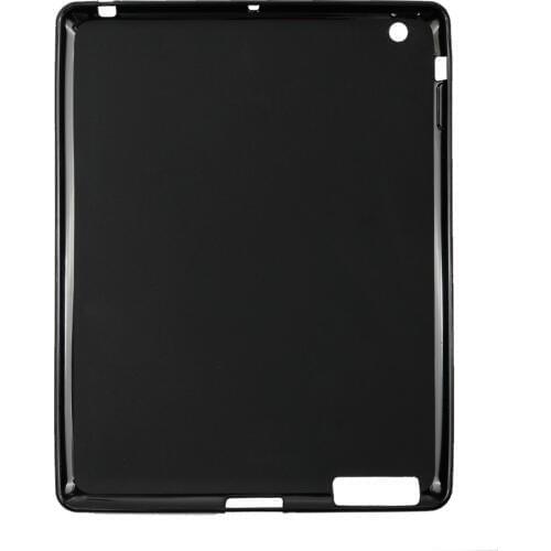 QIJUN ipad 2/3/4 Silicone Smart Tablet Back Cover For Apple iPad 2 3 4 9.7 inch ipad2 ipad4 A1395 A1460 Shockproof Bumper Case