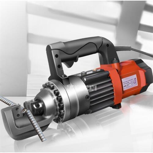 RC-16A/ RC-16B Electric Steel Bar Cutter Portable Automatic Steel Bar Cutting Machine 4-16MM Rebar Cutter 220V/850W 110V/900W