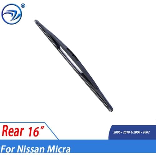 Wiper 16" Rear Wiper Blade For Nissan Micra Windshield Windscreen Rear Window