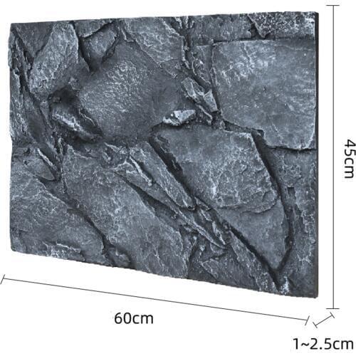 Terrarium Aquarium Reptile Box Decoration huge rock 3D Background Pattern pet Gecko Lizard Fish Tortoise Tarantula Frog Vivarium