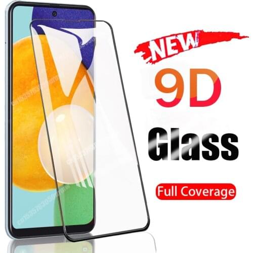 9D Tempered Glass For Samsung Galaxy A50 A51 A52 A21S Screen Protector M51 M31 M21 A42 A72 A71 A70 A32 A41 A40 A 52 51 Full Film