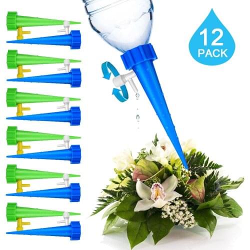 12pcs/set Drip Irrigation System Automatic Watering Spike for Plants Garden Watering System Irrigation System Greenhouse Tools