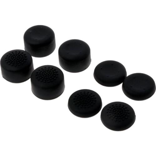 8Pcs Thumb Rubber Silicone Cap Stick Enhance Cover Case Skin Joystick Grip