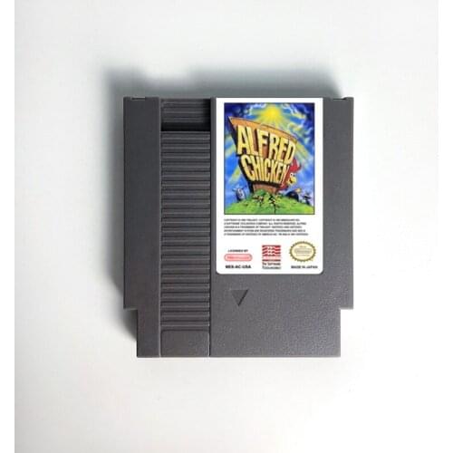 Alfred Chicken - Game Cartridge For NES Console 72 Pins 8bit