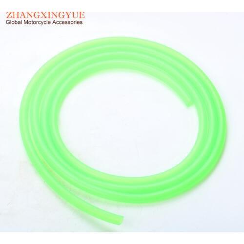 Carburetor Carb Line Hose tube Tubing 5mm x 8mm 2M Long Green for Scooter ATV Kart Motocross