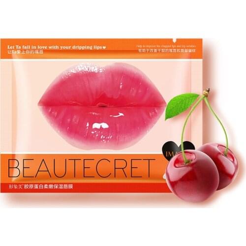 1Pcs Collagen Crystal Lip Mask Hydrating Patches Repair Lines Patches Anti Wrinkle Lips Mask for Lip Enhancement Gel Pad