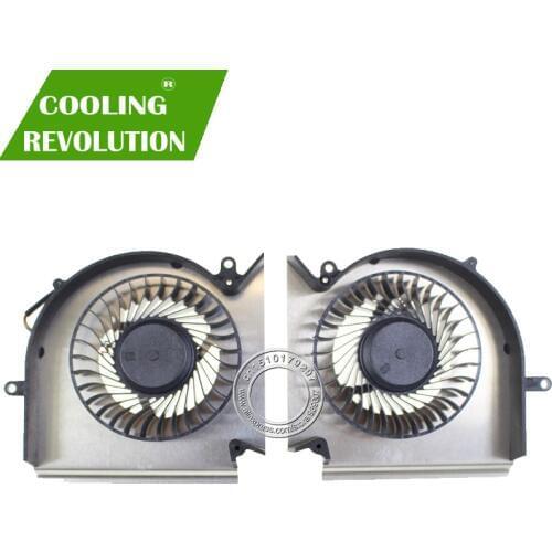 New Cooling Fan For MSI GE63VR MS-16P1 GE73VR MS-17C1 CPU & GPU Fan PAAD060105SL N383 PAAD060105SL N384