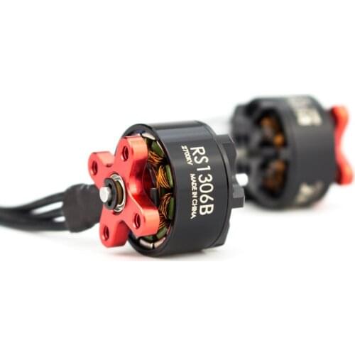 Moteur officiel EMAX Emax RS1306 Version2 RS1306B moteur Brushless 3-4S pour avion RC Fpv Drone Multi Rotor