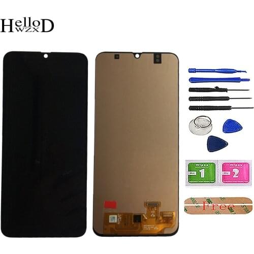 OLED LCD Display For Samsung Galaxy A30 SM-A305FN / DS A305F / DS A305 LCD Display Touch Screen Digitizer Assembly Frame Tools