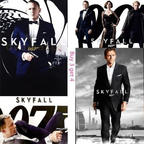 Sky fall movie Poster Clear Image Wall Stickers Home Decoration Good Quality Prints White Coated Paper