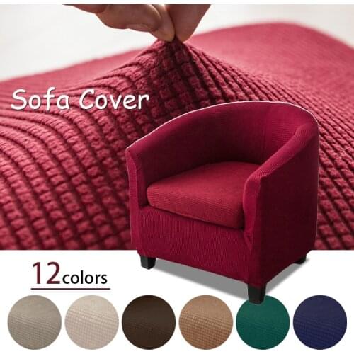 Thick Sofa Cover Elastic Wrap All-inclusive Couch Cover For Living Room Single Seater Furniture Elastic Couch Armchair Cover