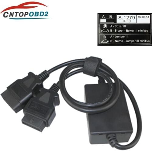 S.1279 module of PPS2000 for Nemo Bipper mBoxer III Jumper III S1279 For Lexia3 PP2000 For Citroen Peugeot Adapter Interface