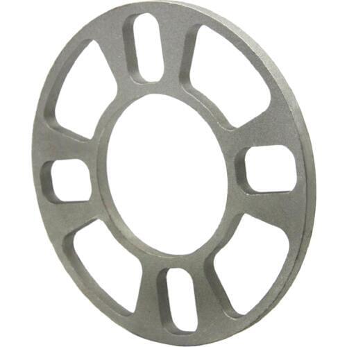 Silver Car Wheel Spacers 4 Hole 5/16'' 8mm for 4 Lugs 4x101.6 4x108 4x112 4x114.3