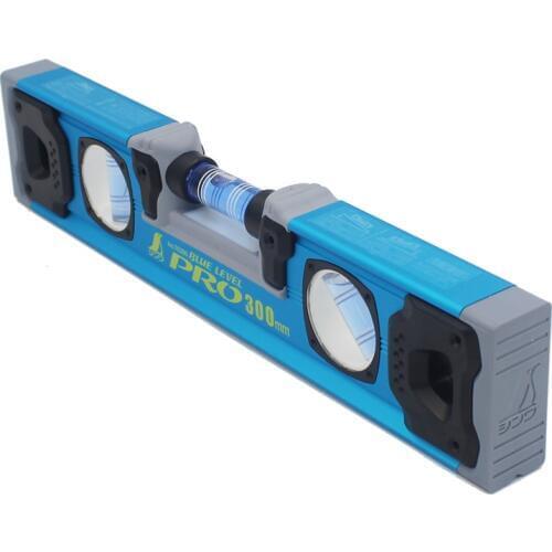 SHINWA High Precision Aluminum Alloy blue level Ruler Blue Bubble Level eye Pro 300/450mm with/without Magnetic