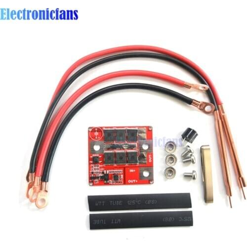 DC 6-18V Spot Welding Machine Welding Pen Full Set of Accessories DIY Portable 6MOS Battery Energy Storage Motherboard Module