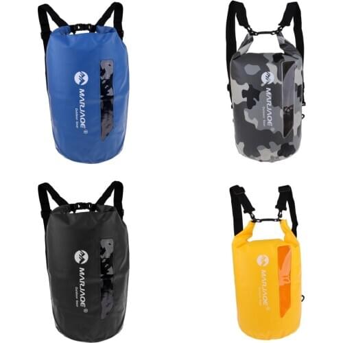 20L Scuba Diving Waterproof Bag Dry Sack Kayaking Roll Top Storage for Camping Sailing Rafting Swimming Boating Canoeing